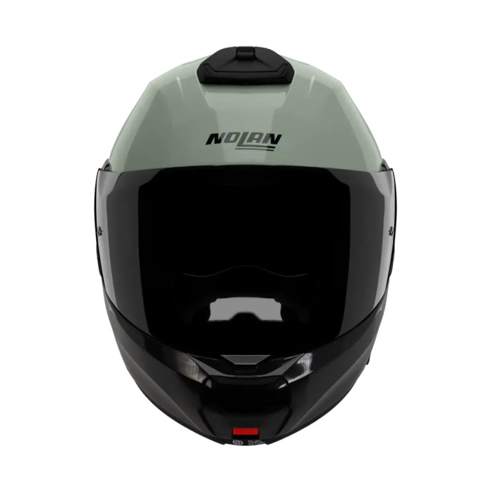 Casco Modulare Nolan N100-6 Verniciatura Speciale Verde Grigio Nero An