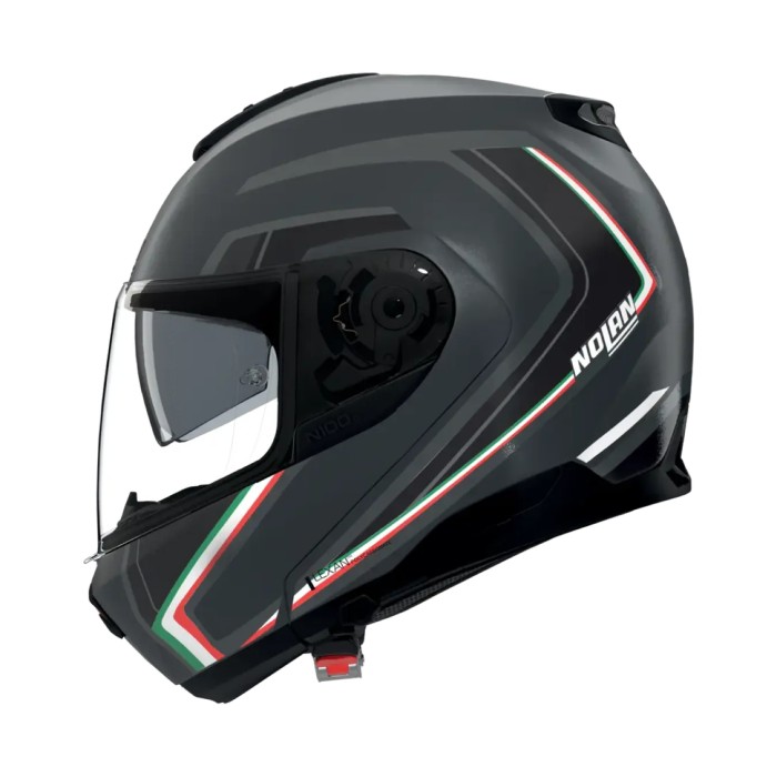Casco Modulare Nolan N100-6 Radiante Grigio Lava Italia