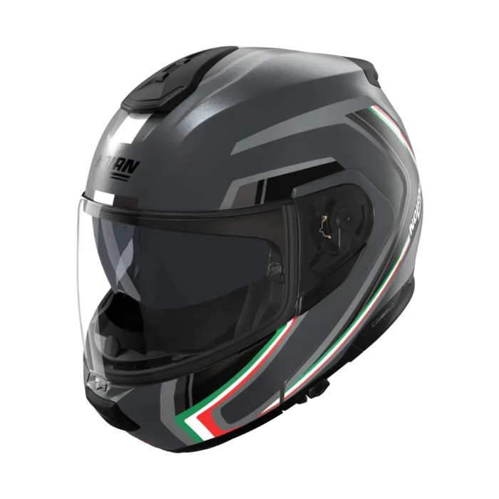 Casco Modulare Nolan N100-6 Radiante Grigio Lava Italia