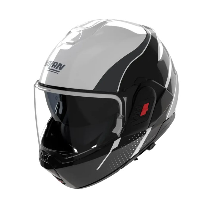 Casco Nolan N120-1 Fluente Bianco Nero Antracite