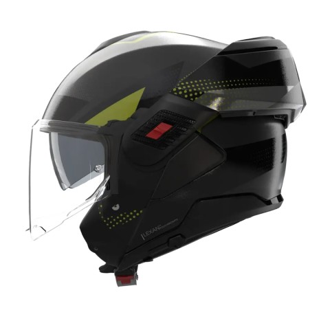 Casco Nolan N120-1 Ciclone Grigio Lava Nero Ver