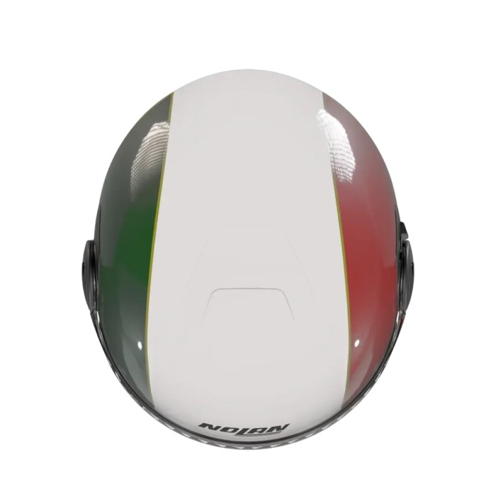 Casco Nolan N20-2 Visor Tricolore Bianco Verde Rosso