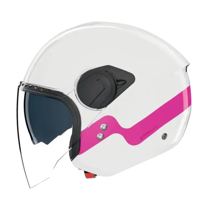 Casco Nolan N20-2 Visor Zefiro Bianco Fucsia
