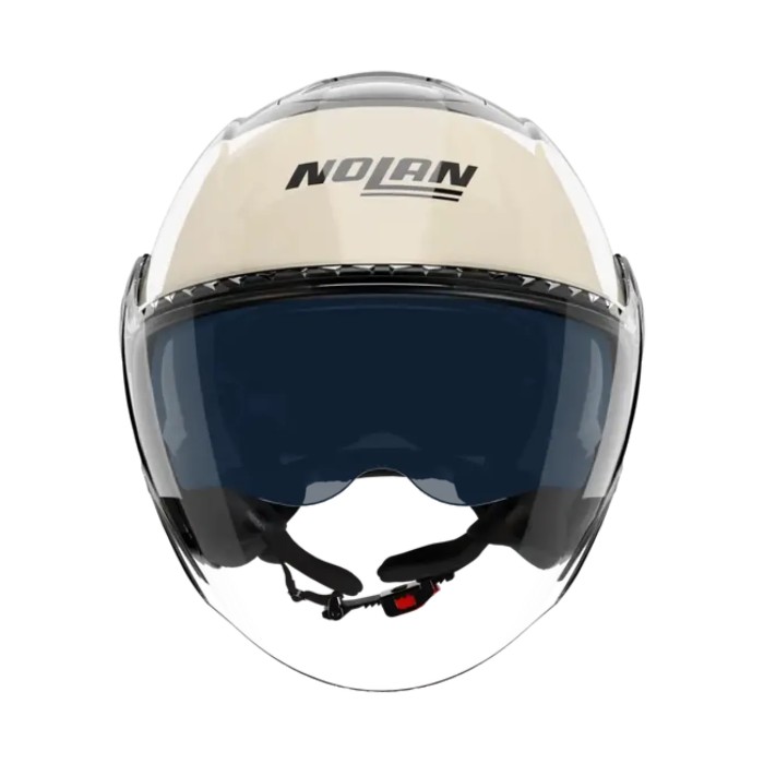 Casco Nolan N20-2 Visor Blocco Nero Avorio Verde An
