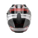Casco Nolan N60-6 Sport Corsa Bianco Nero Rosso