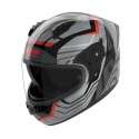 Casco Nolan N60-6 Eclettico Nero Grigio Rosso
