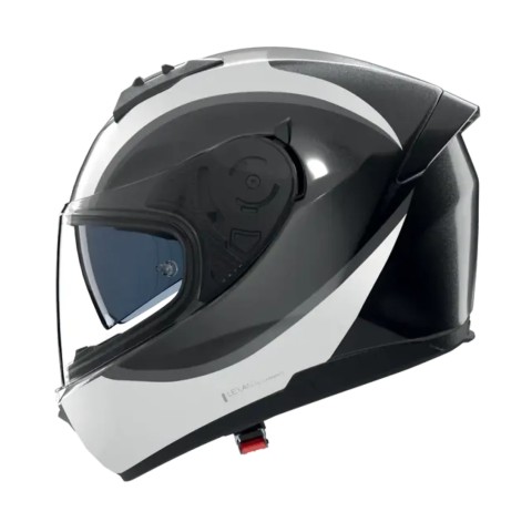 Casco Nolan N60-6 Bifase Nero Bianco Grigio