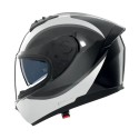 Casco Nolan N60-6 Bifase Nero Bianco Grigio