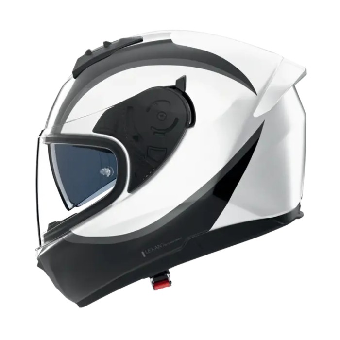 Casco Nolan N60-6 Bifase Bianco Nero Grigio