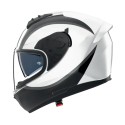 Casco Nolan N60-6 Bifase Bianco Nero Grigio
