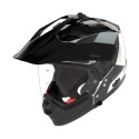 Casco Nolan N70-2 X 06 Turbine Bianco Nero Grigio