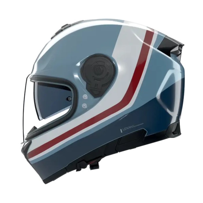 Casco Nolan N80-8 Incline Blu Bianco Rosso