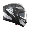 Casco Nolan N80-8 Trittico Nero Bianco Antracit