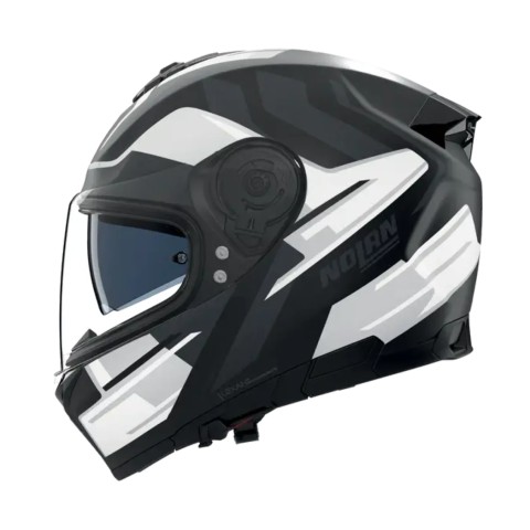 Casco Nolan N80-8 Trittico Nero Bianco Antracite