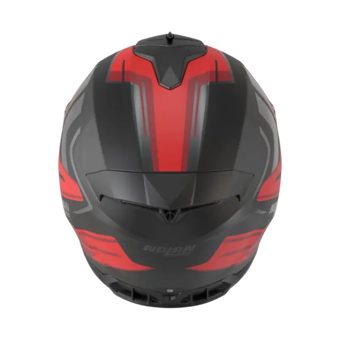 Casco Nolan N80-8 Trittico Nero Rosso Antracite