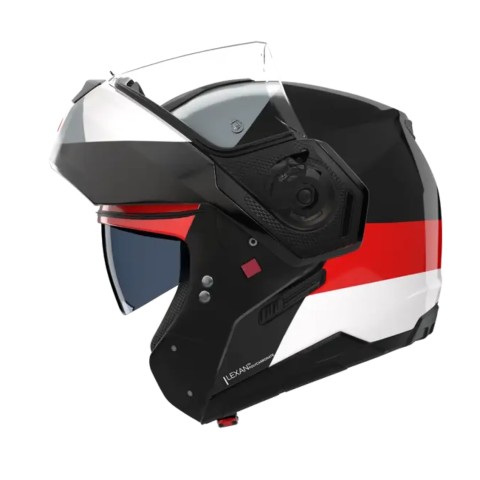 Casco Nolan N90-3 06 Blocco Nero Rosso Antracite