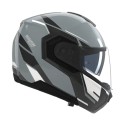 Casco Nolan N90-3 06 Sincrono Grigio Nero Bianco