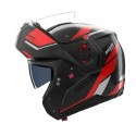 Casco Nolan N90-3 06 Sincrono Nero Rosso Bianco