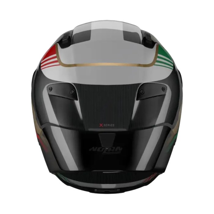 Casco X-lite X-804 Rs Piega Oro Rosso Verde Meta