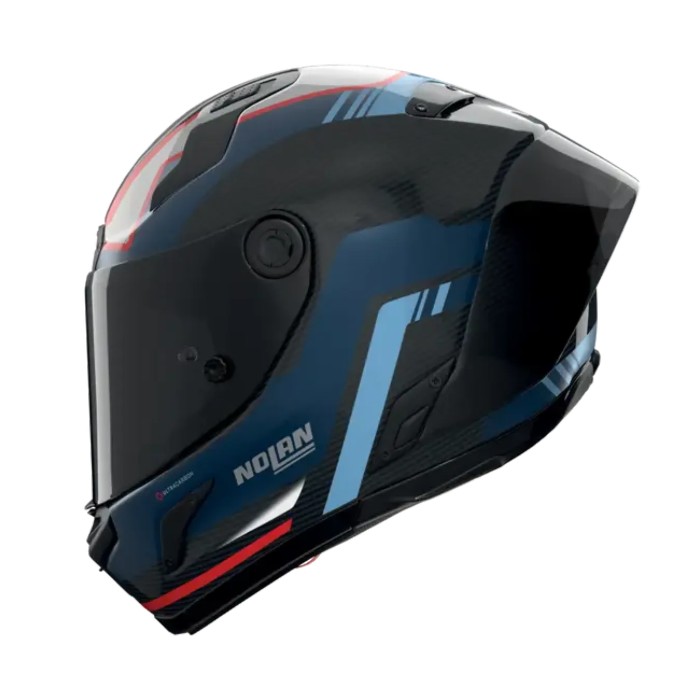 Casco X-lite X-804 Rs Piega Blu Azzurro Rosso