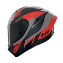 Casco X-lite X-804 Rs Lesmo Rosso Grigio Oro
