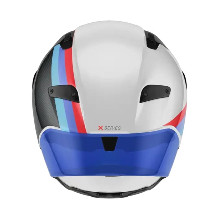 Casco X-lite X-804 Rs Gemini Bianco Rosso Blu