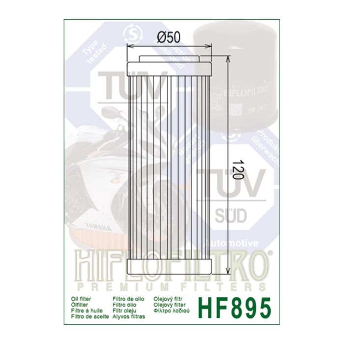 Filtro Olio Hiflo Hf895 Ural 650/750cc