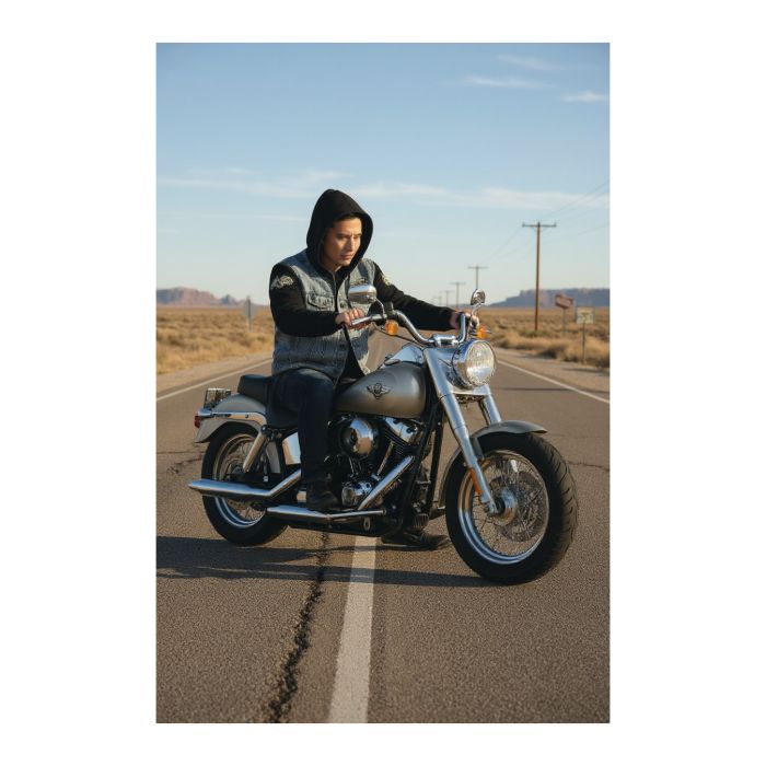 Jeans Sweatshirt Rusty Pistons Garret Black