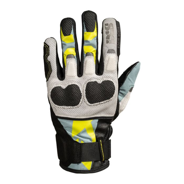 Guanti Ixs Venture-air 1.0 Nero-blu-grigio-verd