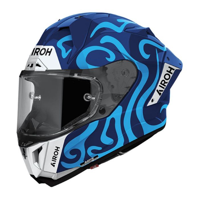 Casco AirohGp 800 Swain Blue Gloss Blue Gloss