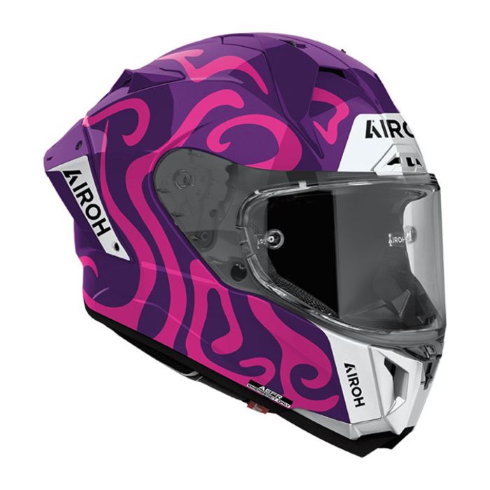 Casco AirohGp 800 Swain Blue Gloss Violet Gloss