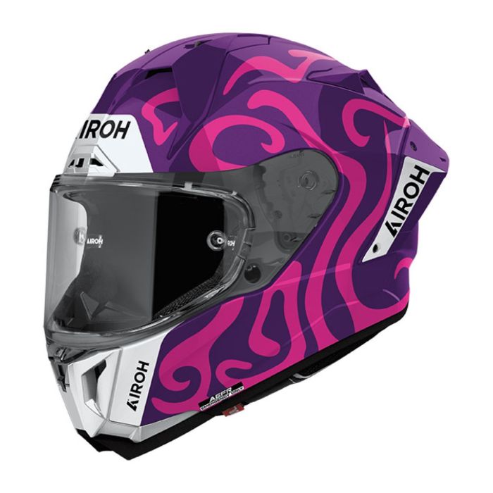 Casco AirohGp 800 Swain Blue Gloss Violet Gloss