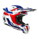 Casco AirohTwist 3 Dynasty Red/blue Gloss