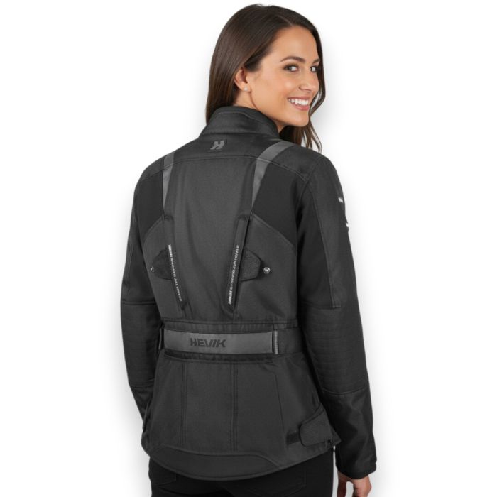 Veste Stelvio Lady Hevik avec protections noires