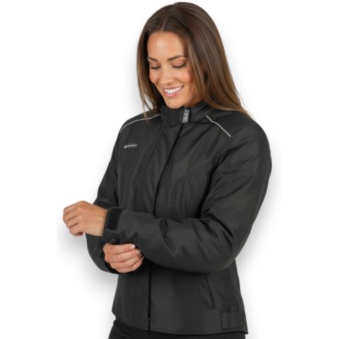 Jolli Sport City Damen Jacke 3/4 Schwarz