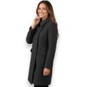 Cappotto Donna Elegante Impermeabile Tucanourbano Carmen Nero