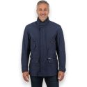 Warme und wasserdichte Ixs Longtailjacke blau