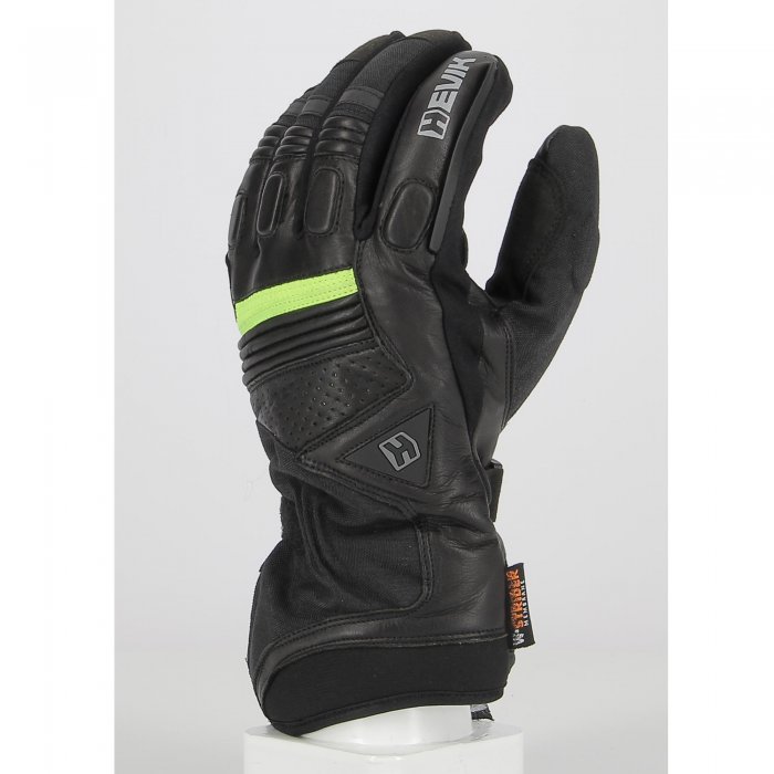 hehgw206.n-hd-0021.jpg| GUANTO INVERNALE PELLE E TESSUTO HEVIK STOCCOLMA NERO