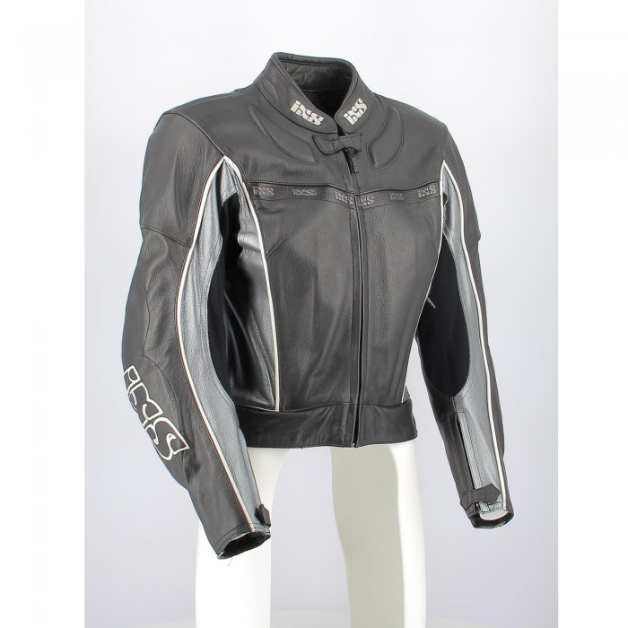 ix7532d.391-hd-0002.jpg| TUTA IN PELLE DONNA IXS VALIANT DIVISIBILE GRIGIO FANT