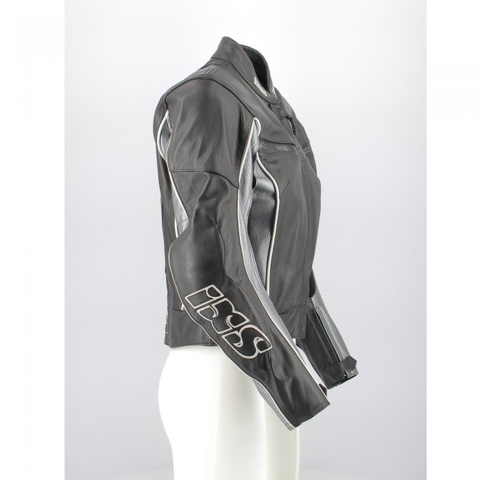 ix7532d.391-hd-0005.jpg| TUTA IN PELLE DONNA IXS VALIANT DIVISIBILE GRIGIO FANT