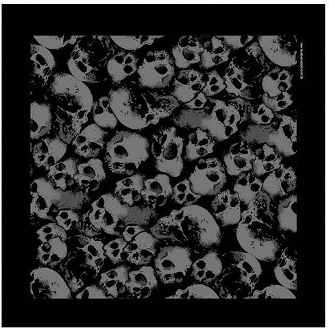 Calaveras antiguas Pañuelo de algodón