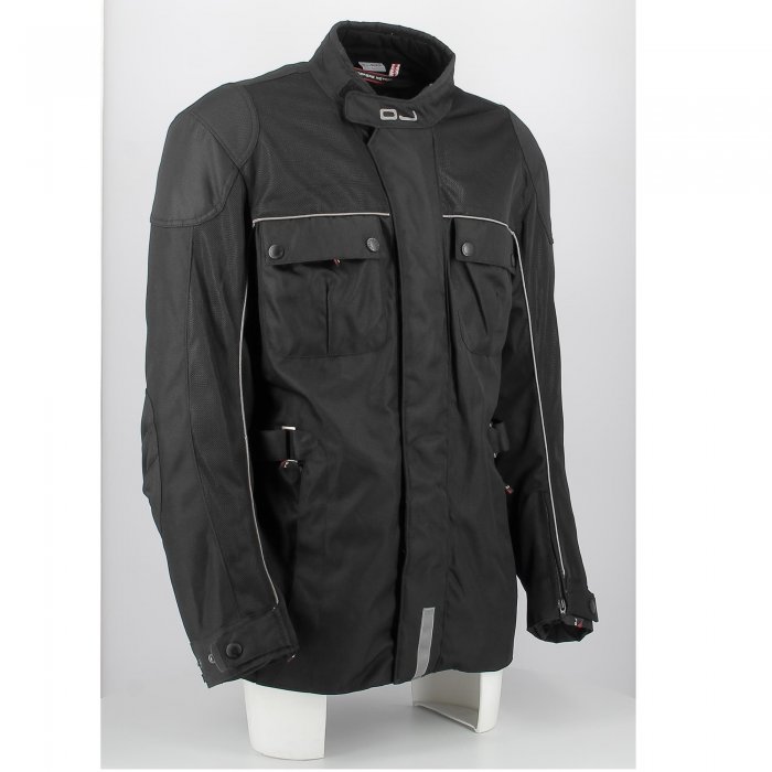 ojj32.n-hd-0002.jpg| GIACCA ESTIVA OJ MESH TOURER TRAFORATA NERO