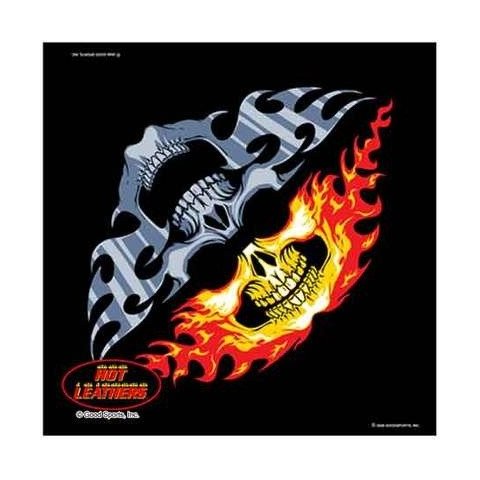 Baumwoll-Bandana Totenkopf Gesichter