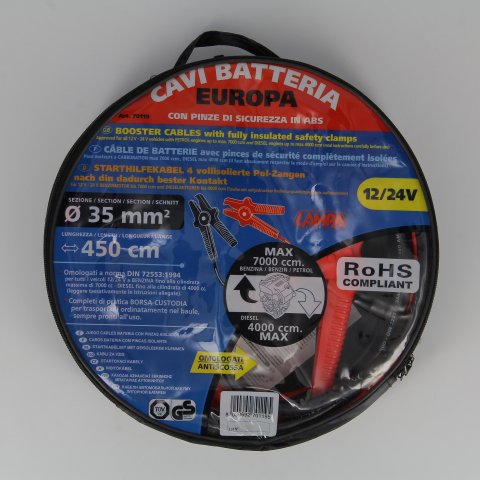 la70119-0000.jpg| SERIE CAVI BATTERIA AVVIAMENTO DIN 35 MM BENZ DIESEL