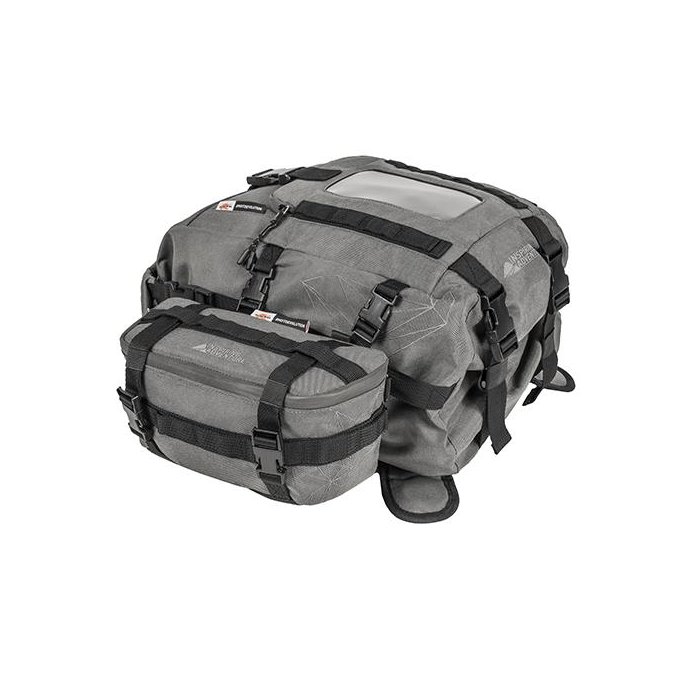Tankbag Grigia Estensibile Ra315 Fissaggio Magneti E Cinghie