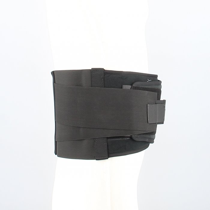 Fascia Elastica Acerbis Basic Con Stecche Nero