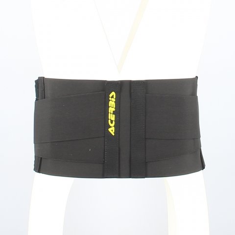Fascia Elastica Acerbis Basic Con Stecche Nero