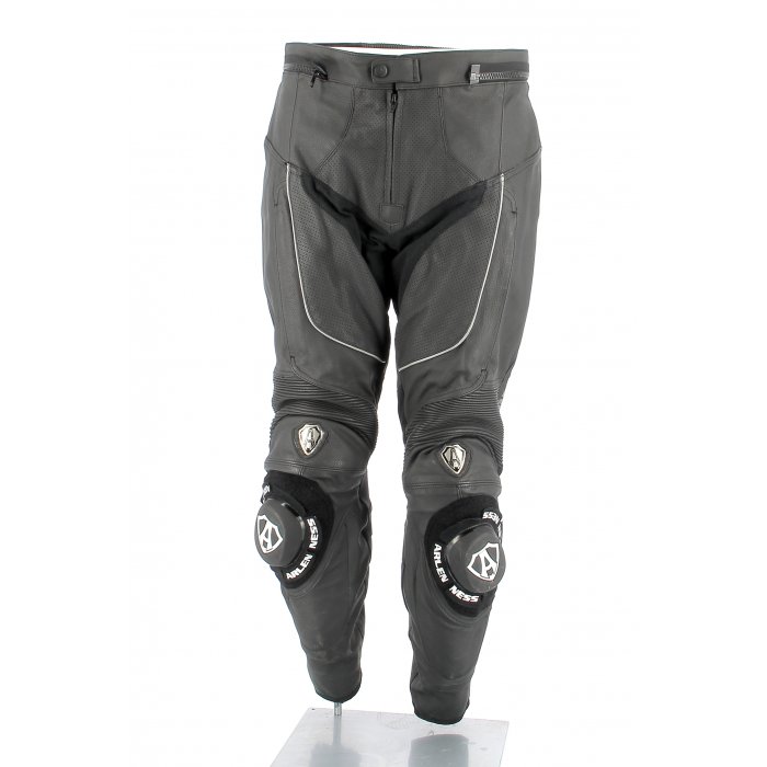 Pantalone Tecnico In Pelle Arlen Ness 5922 Nero