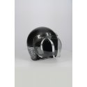 Casco Jet Fibra Motocubo Miami Vis Bolla Humans Nero Opaco