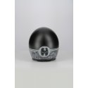 Casco Jet Fibra Motocubo Miami Vis Bolla Humans Nero Opaco